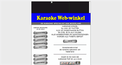 Desktop Screenshot of karaoke-winkel.nl